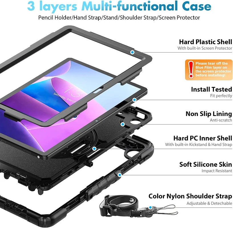 Capa com Suporte e Alça para O - Lenovo Tablet With Accessories avaliação e preço