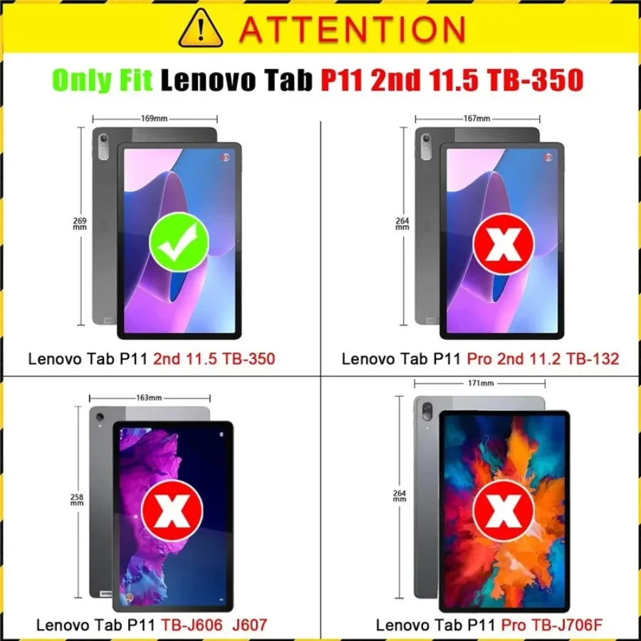 Coque para lenovo tab p11 2a g - Tablet Cover Accessories avaliação e preço