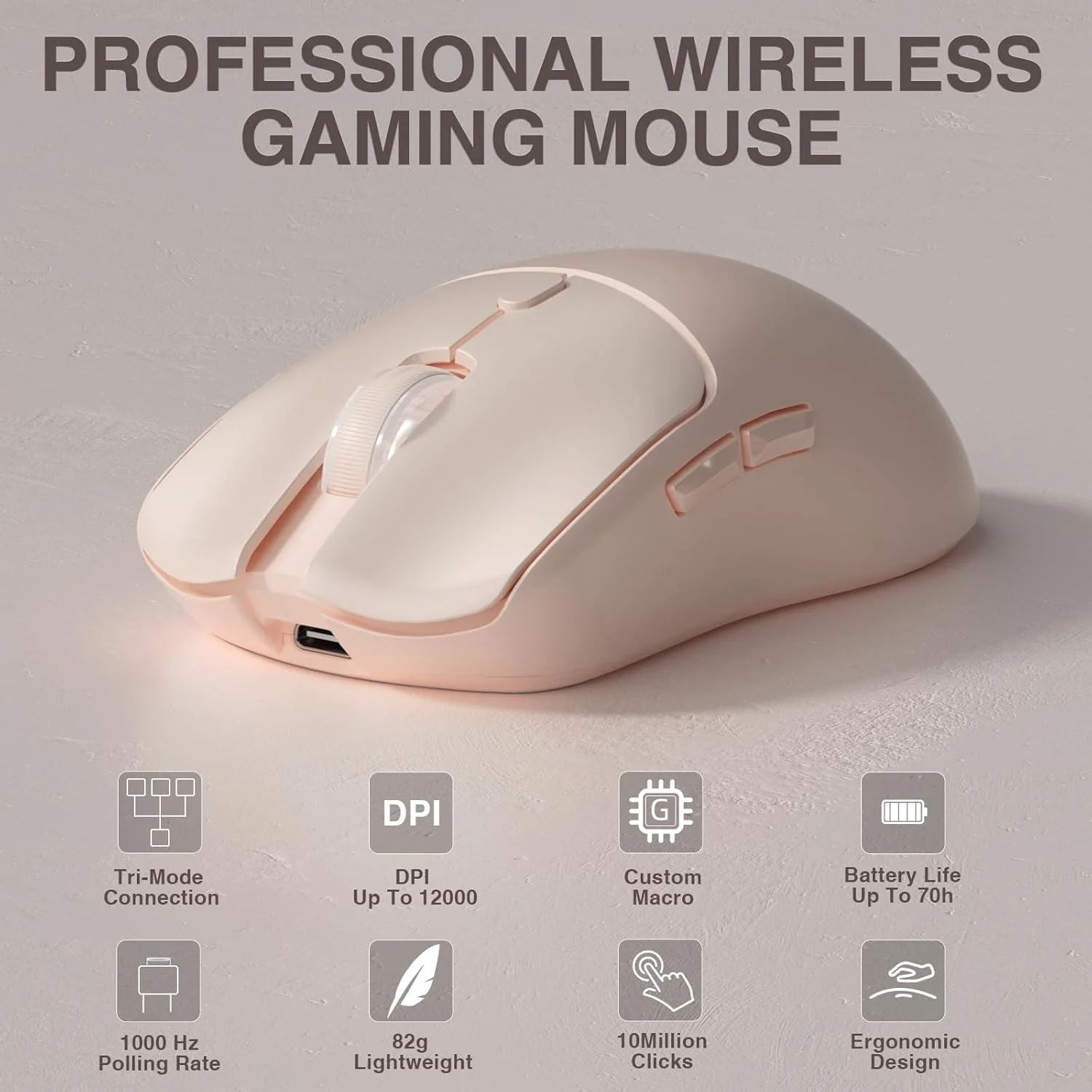 Mouse Gamer Sem Fio Tri-mode A - Tablet Accessory avaliação e preço