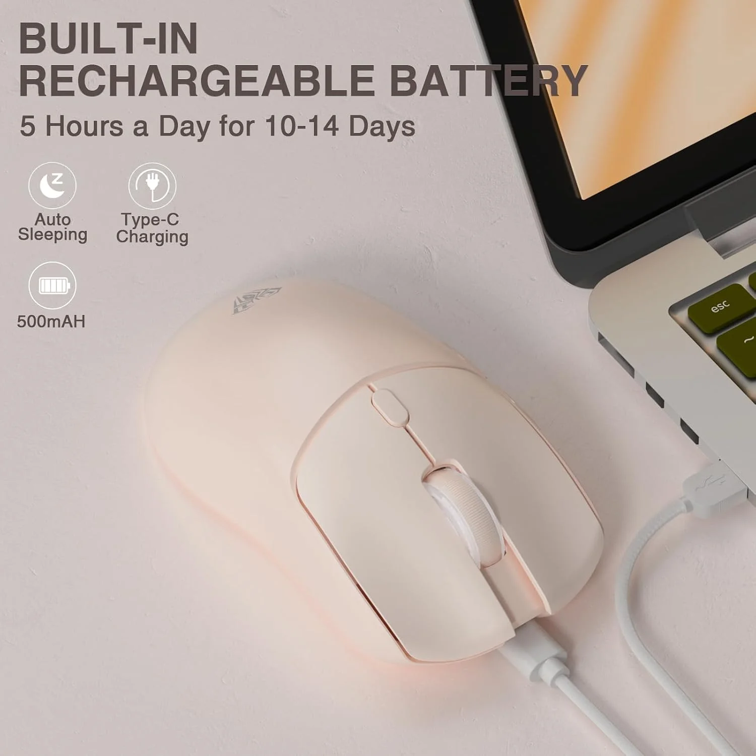 Mouse Gamer Sem Fio Tri-mode A - Tablet Accessory avaliação e preço