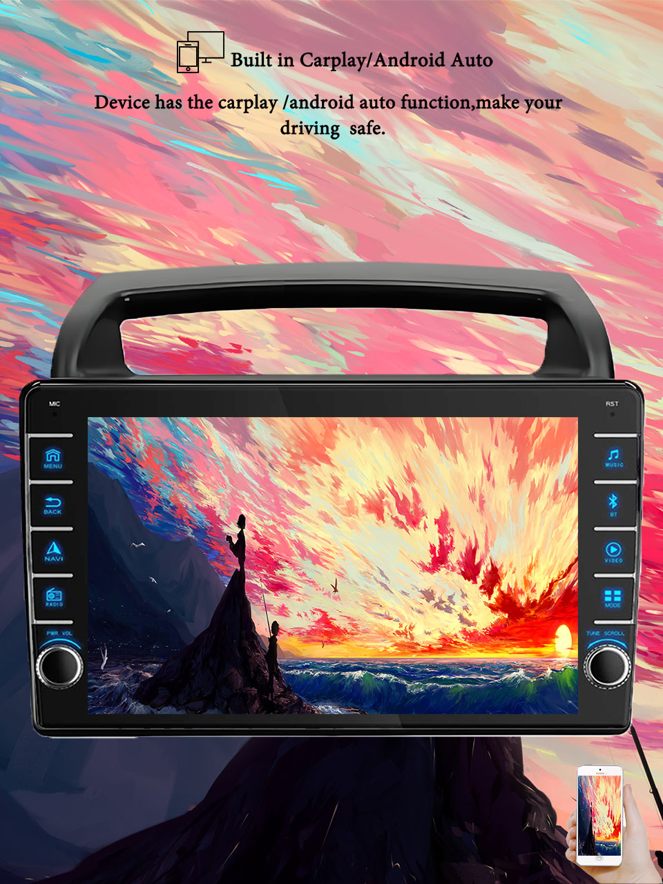 8g + 128g android 14 para kia  - Tablet Danish Mobile & Accessories Faisalabad avaliação e preço