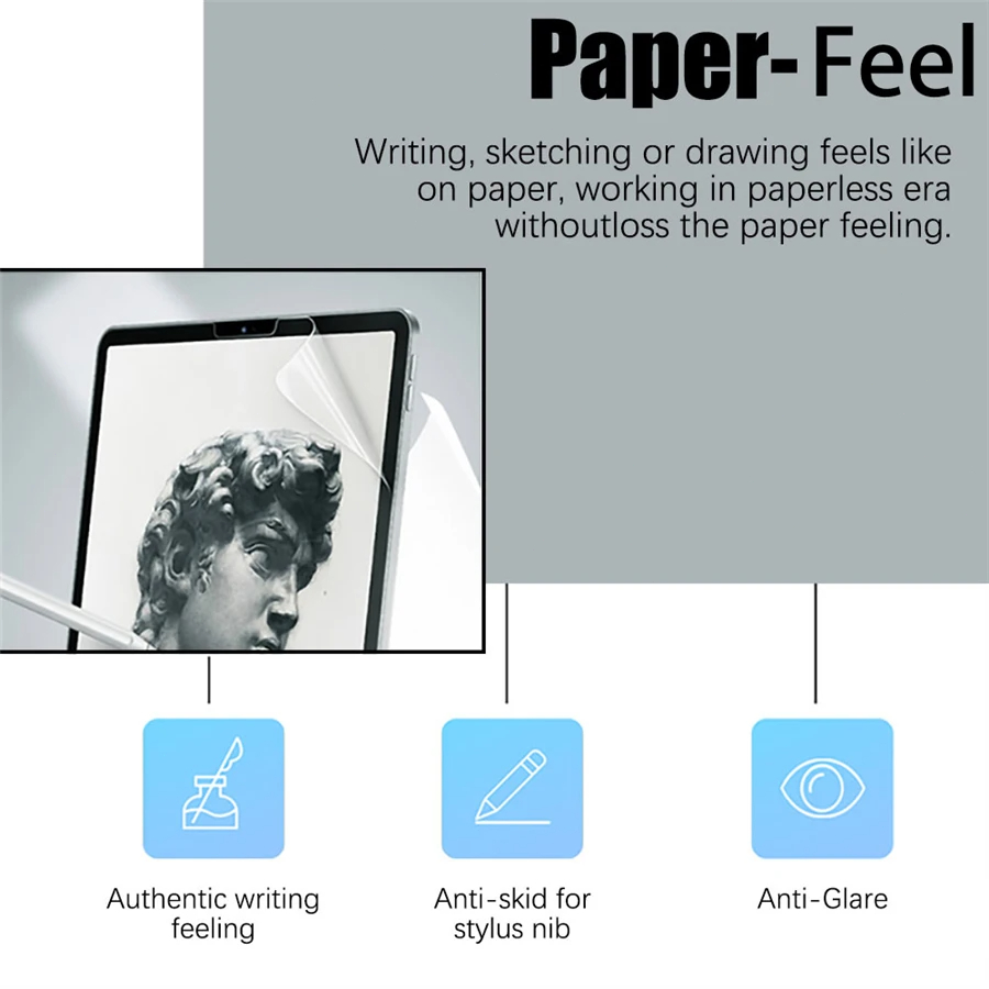 3 unidades de papel sentir com - Teclast Tablet Accessories avaliação e preço