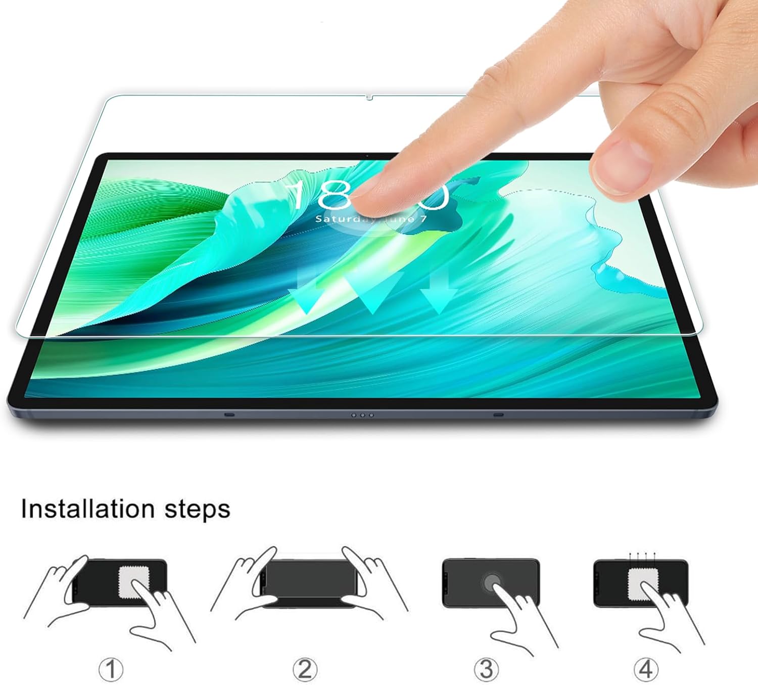 Protetor de tela de vidro temp - Teclast Tablet Accessories avaliação e preço