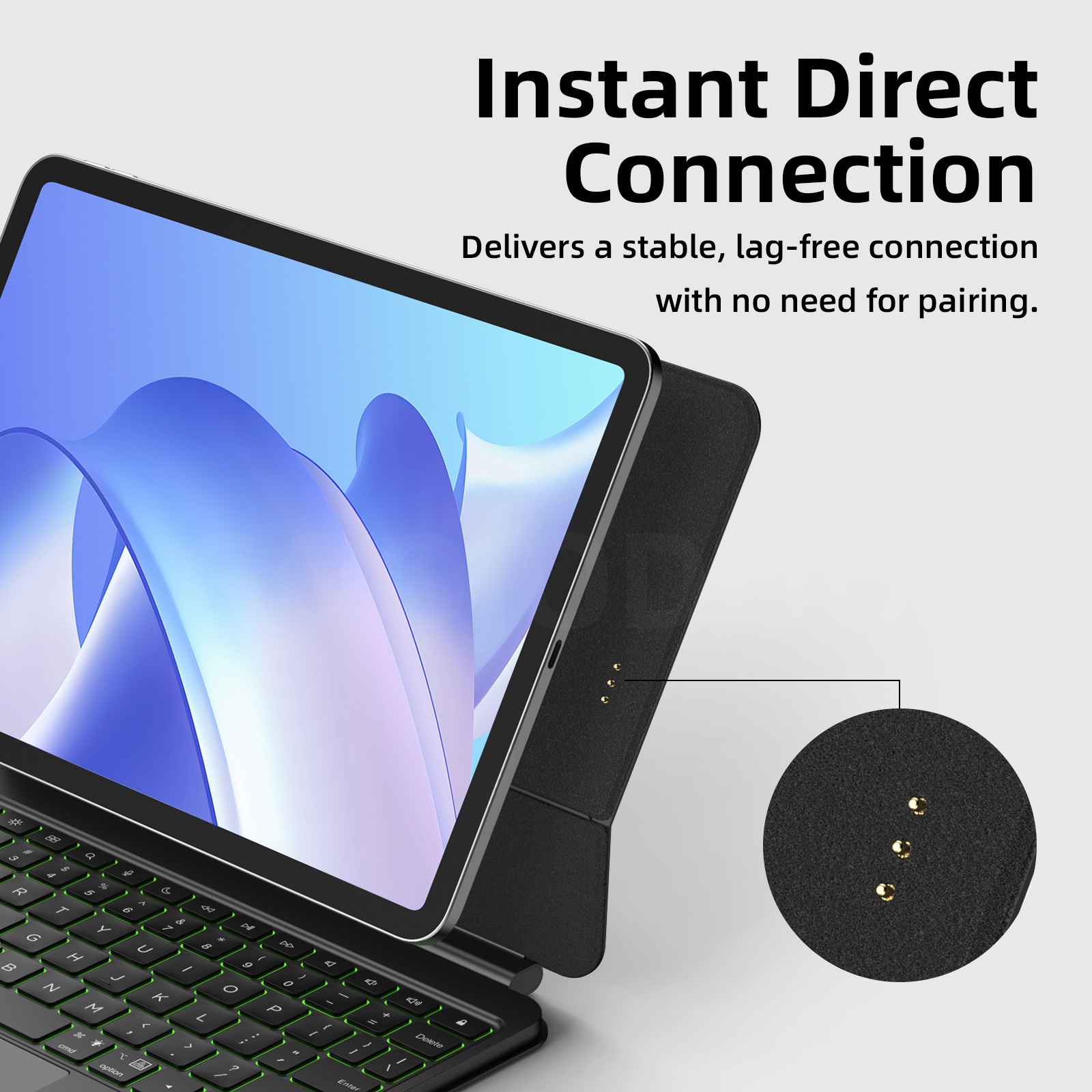 Goojodoq capa de teclado mágic - Tablet Accessories Choice Store avaliação e preço